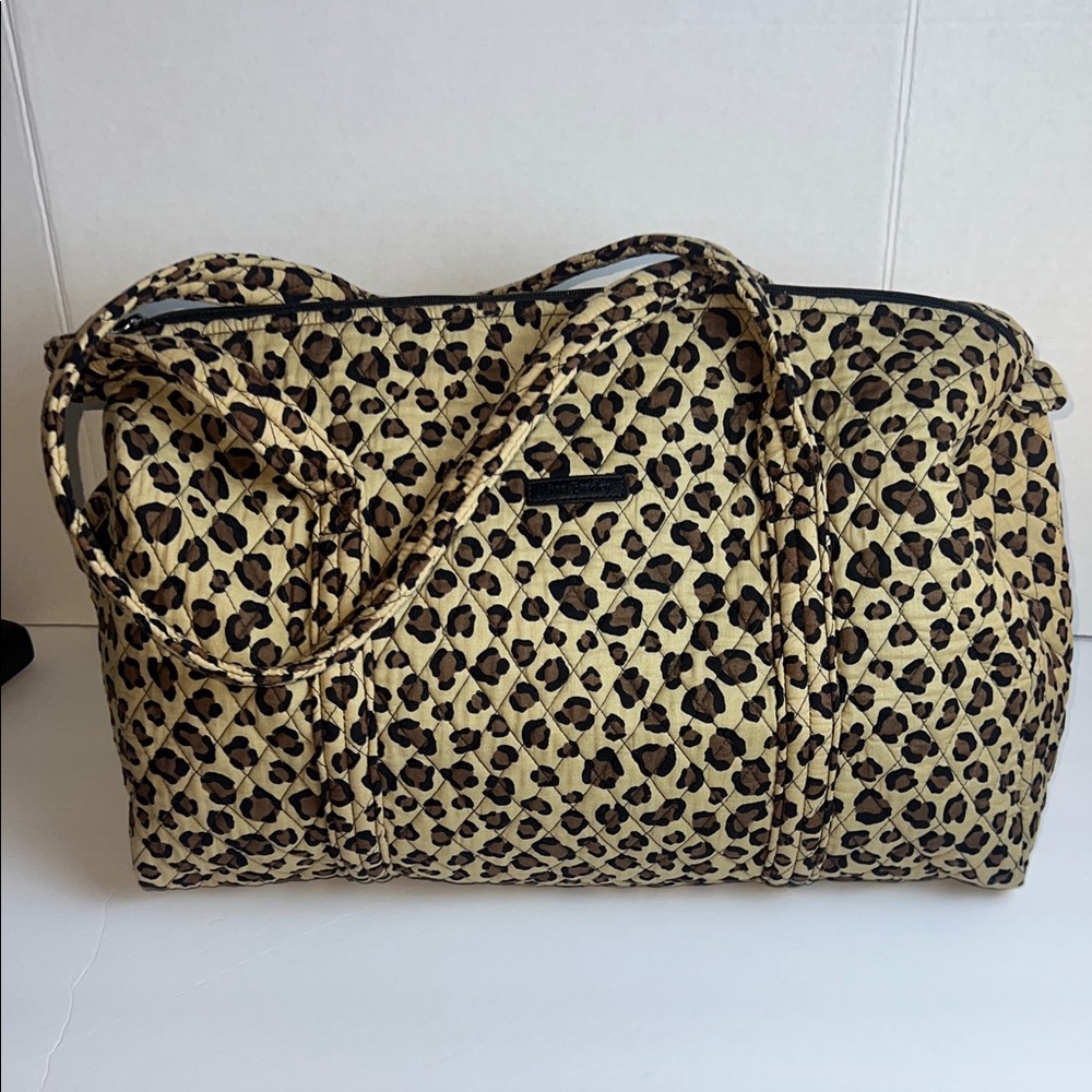 Never Used ] Vera Bradley ] Quilted Leopard ] Travel Tote